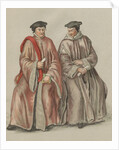 Elizabethan judges in their robes by Lucas de Heere