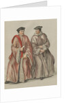 Elizabethan judges in their robes by Lucas de Heere