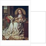 Virgin and Child Before a Firescreen, c.1440 by Master of Flemalle