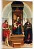 The Madonna and Child with St. John the Baptist and St. Nicholas of Bari, 1505 by Raphael