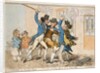 The Caneing in Conduit Street by James Gillray