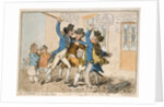 The Caneing in Conduit Street by James Gillray