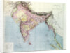 Map of India, published under the direction of Colonel H.R. Thuillier, R.E., Surveyor General of India, 1877 by English School