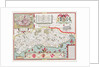 Sussex, engraved by Jodocus Hondius from John Speed's Theatre of the Empire of Great Britain, pub. by John Sudbury and George Humble, 1611-12 by John (after) Speed