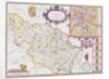 The West Ridinge of Yorkeshyre, engraved by Jodocus Hondius from John Speed's 'Theatre of the Empire of Great Britain', 1611-12 by John (after) Speed
