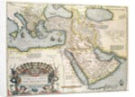 Map of the Middle East, from Theatrvm Orbis Terrarvm, 1570 by Abraham Ortelius