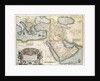 Map of the Middle East, from Theatrvm Orbis Terrarvm, 1570 by Abraham Ortelius