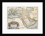 Map of the Middle East, from Theatrvm Orbis Terrarvm, 1570 by Abraham Ortelius