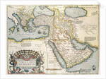 Map of the Middle East, from Theatrvm Orbis Terrarvm, 1570 by Abraham Ortelius