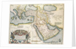 Map of the Middle East, from Theatrvm Orbis Terrarvm, 1570 by Abraham Ortelius