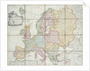 Wallis's New Map of Europe Divided into its Empires Kingdoms...', 1789 by English School