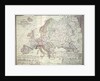 Map of Europe, 1841 by German School