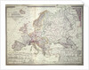 Map of Europe, 1841 by German School