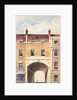 The Improved Entrance to Scotland Yard, 1824 by T. Chawner