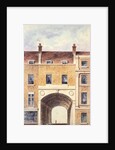 The Improved Entrance to Scotland Yard, 1824 by T. Chawner