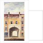 The Improved Entrance to Scotland Yard, 1824 by T. Chawner