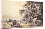 The Encampment in Hyde Park, 1780 by Paul Sandby