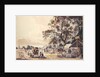 The Encampment in Hyde Park, 1780 by Paul Sandby