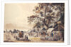 The Encampment in Hyde Park, 1780 by Paul Sandby