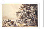 The Encampment in Hyde Park, 1780 by Paul Sandby