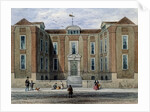 An Ancient Mansion, called Pitchett Hall, South Side of Union St., Southward, 1828 by Thomas Hosmer Shepherd