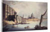 View of Somerset House and the Thames, 1796 by Thomas Snr. Malton