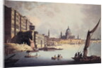 View of Somerset House and the Thames, 1796 by Thomas Snr. Malton