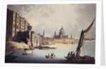 View of Somerset House and the Thames, 1796 by Thomas Snr. Malton