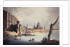 View of Somerset House and the Thames, 1796 by Thomas Snr. Malton