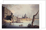 View of Somerset House and the Thames, 1796 by Thomas Snr. Malton
