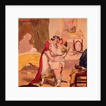 Caricature satirising the relationship of Charles James Fox and Elizabeth Armistead by English School