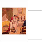 Caricature satirising the relationship of Charles James Fox and Elizabeth Armistead by English School