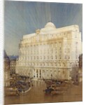 Architectural design for the Headquarters of the Midland Bank, Poultry, London by John A. & Saunders Charles Gotch