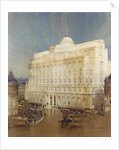 Architectural design for the Headquarters of the Midland Bank, Poultry, London by John A. & Saunders Charles Gotch
