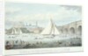 View of Westminster and the Bridge, with a Sailing Match, 1830 by English School