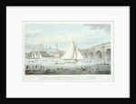 View of Westminster and the Bridge, with a Sailing Match, 1830 by English School
