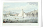View of Westminster and the Bridge, with a Sailing Match, 1830 by English School