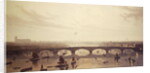 View of the Bridge now building over the Thames at Vauxhall, 1810 by W Daniel