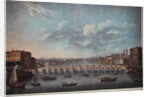 Vue du Pont de Westminster, looking westward by French School