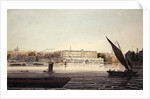 View of the River Front of New Somerset House by English School