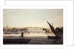 View of the River Front of New Somerset House by English School