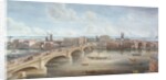Another View of New London Bridge, showing the West Front, looking towards Southwark, and giving a distant View of Surrey, 1838 by Gideon Yates