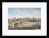Another View of New London Bridge, showing the West Front, looking towards Southwark, and giving a distant View of Surrey, 1838 by Gideon Yates