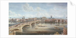 Another View of New London Bridge, showing the West Front, looking towards Southwark, and giving a distant View of Surrey, 1838 by Gideon Yates