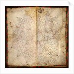 Map of the French Atlantic Coast and of England by Grazioso Benincasa