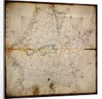 Map of the Central Mediterranean by Grazioso Benincasa