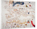 Copy of Catalan Map of Europe, North Africa and the Middle East by Abraham Cresques