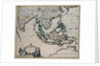 Map of India and the East Indies by Frederick de Wit