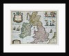 Map of Britain, 1631 by English School