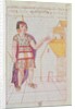 Illustration from 'Historia y Genealogia Real de los Reyes Incas del Peru, de sus hechos, costumbres, trajes y manera de Gobierno' by Spanish School
